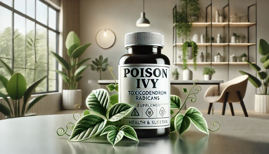 Poison Ivy supplements.