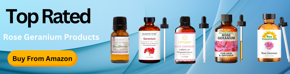 Protect your brain and reduce stress with the soothing benefits of Rose Geranium Oil—Feel the calm, Shop Now!
