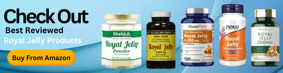 Protect your brain from oxidative stress and nurture mental wellness with Royal Jelly—Shop Now on Amazon!