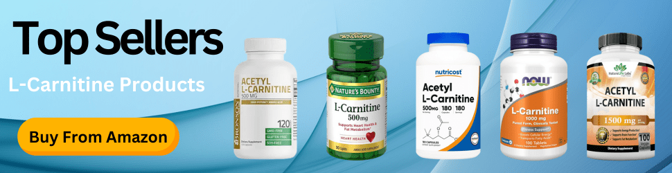 Recharge your mental energy and reduce brain fatigue with the natural benefits of L-Carnitine—Feel the difference, Shop Now!