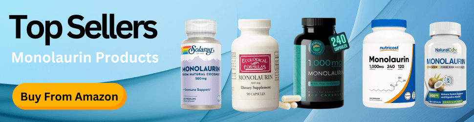 Support healthy brain function and memory with Monolaurin’s immune-modulating effects—Strengthen Your Brain, Shop Now on Amazon!