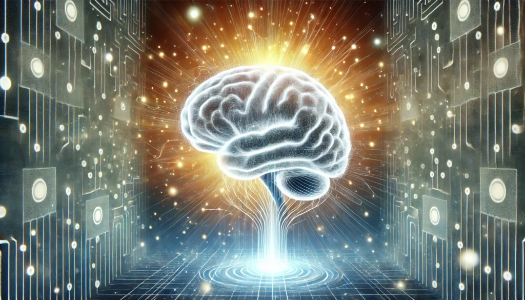Mental Clarity and Focus
ALT Text: A conceptual artwork of a glowing brain free from digital entanglement, symbolizing the mental clarity and focus gained from completing a 30-day digital detox challenge.