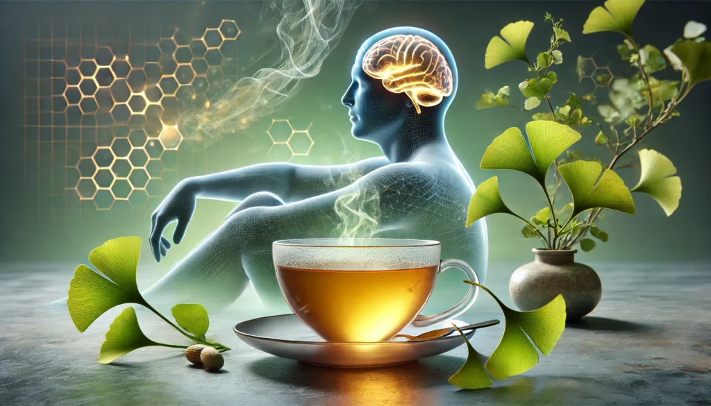 Ginkgo Biloba tea for brain health