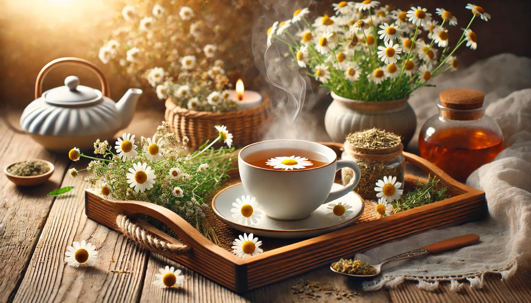 Premium Photo | Herbal teas and natural remedies the healing power of ...
