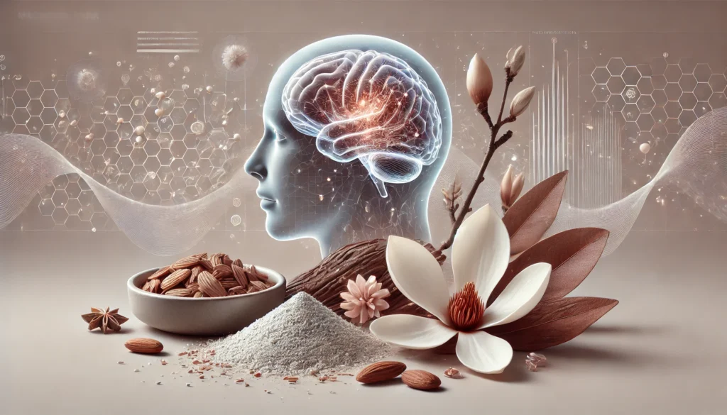 Magnolia Bark as a natural supplement for brain health.