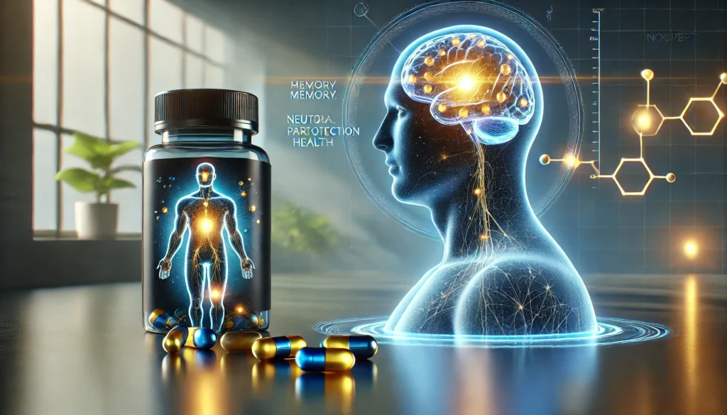 Noopept for cognitive and physical health.