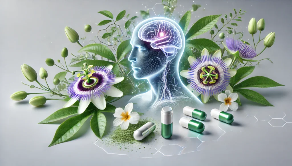 Passionflower as a natural supplement.