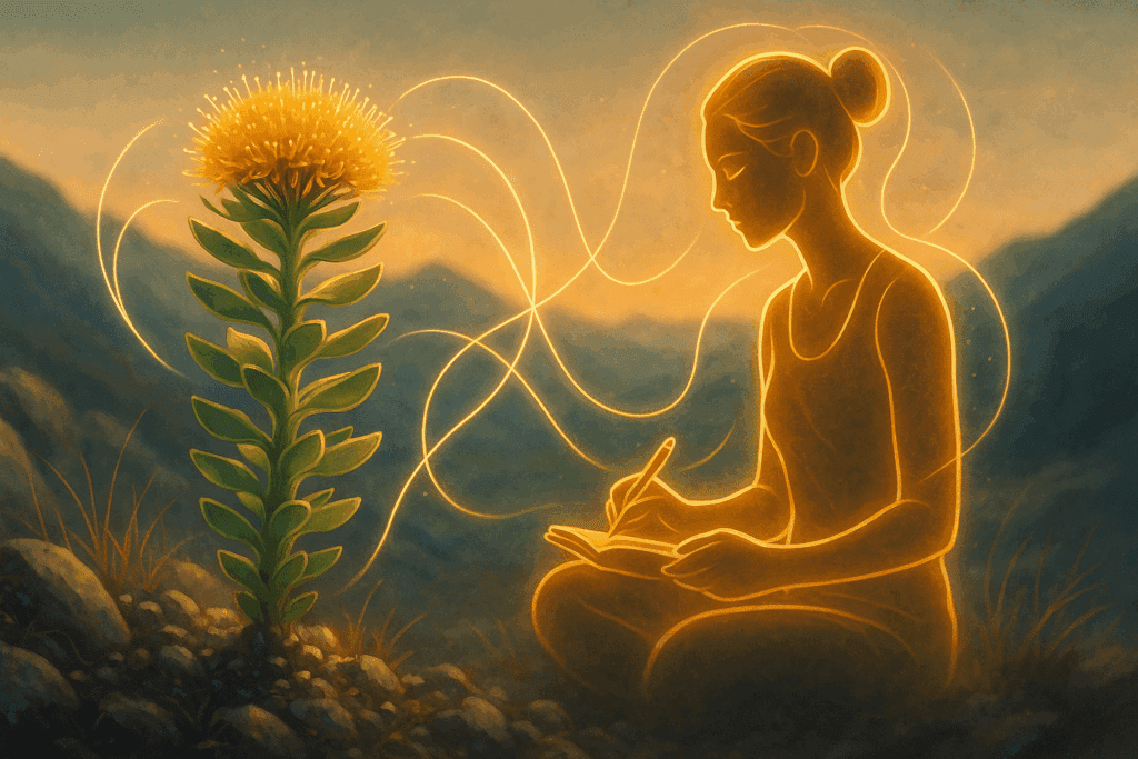 Visual representation of hormonal brain activity and neurotransmitter shifts linked to ADHD, illustrating herbs for ADHD in women