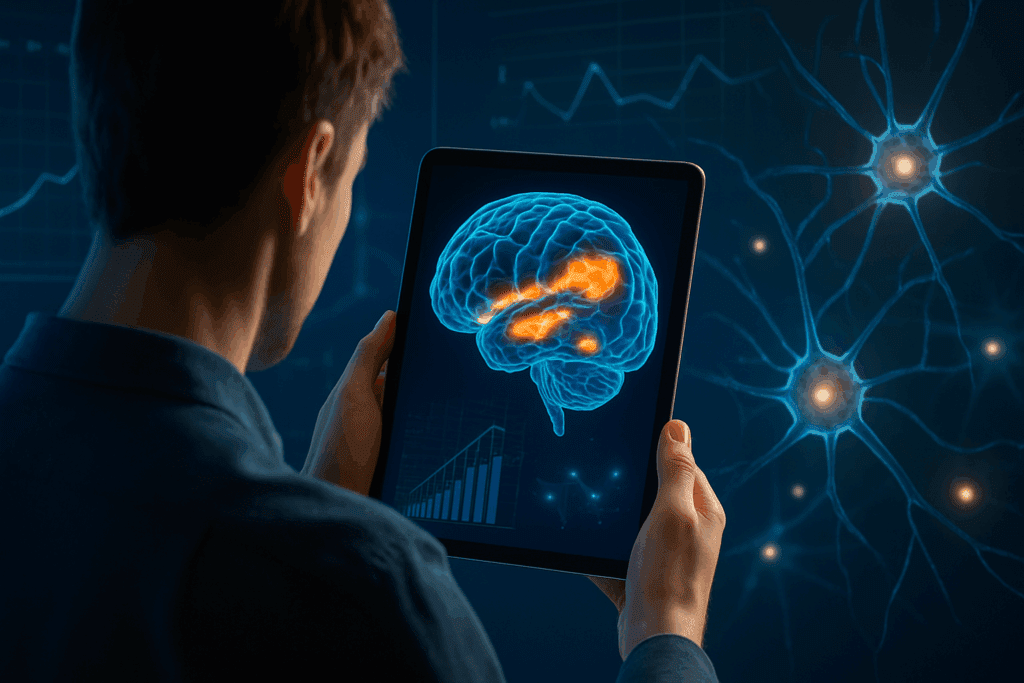 Student studying with B12-rich foods like eggs and fish nearby, emphasizing nutritional support in answering does vitamin B12 help with memory.