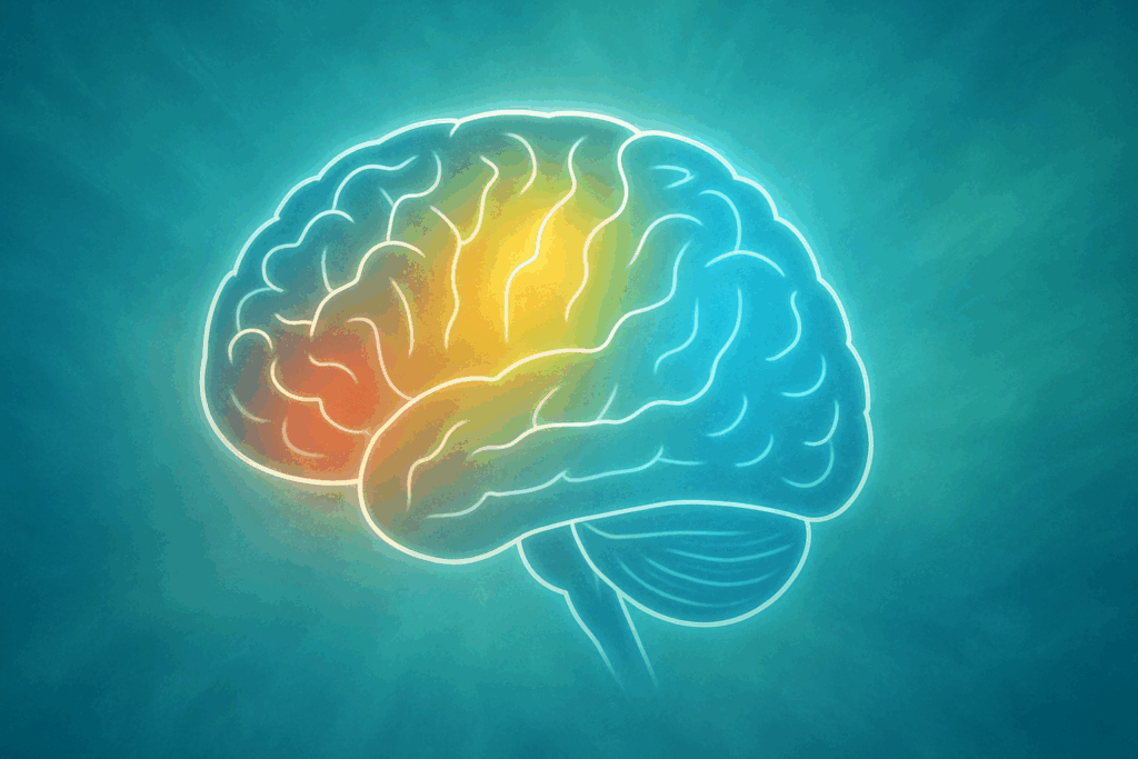 Close-up of neurons firing in the brain, showing how efforts to define decision strengthen cognitive pathways and resilience.