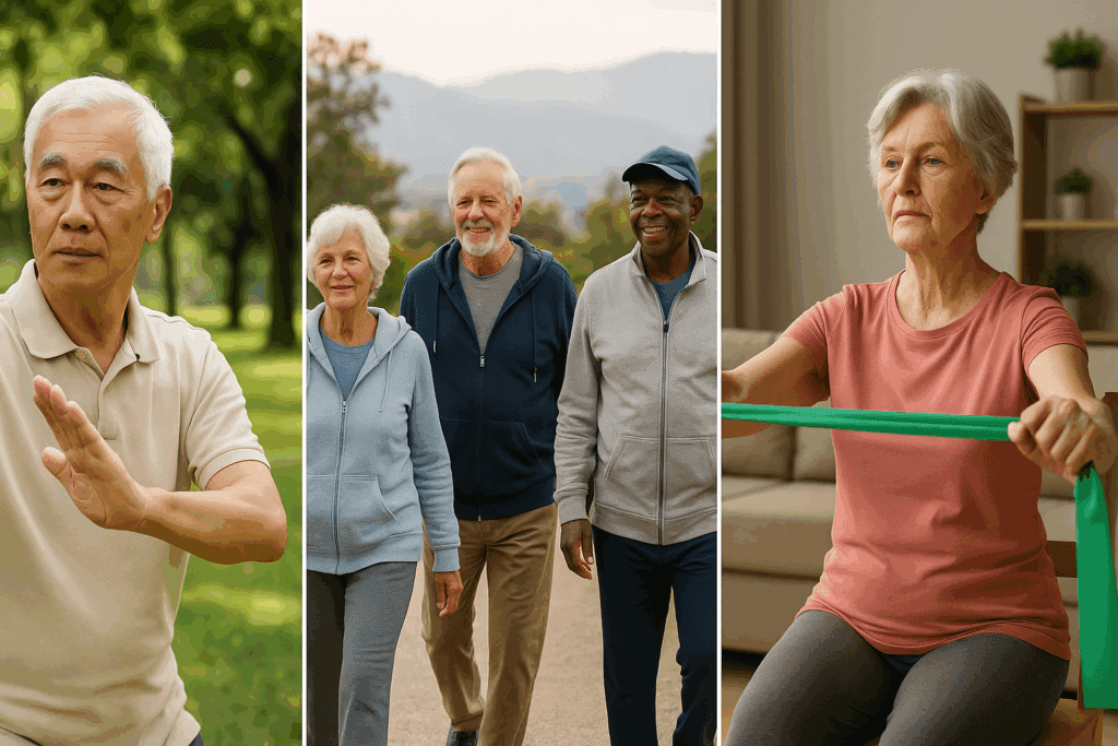 Caregiver assisting older adult with cognitive puzzle activity designed for memory care exercises