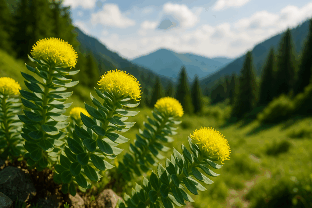"Visual of a Ginkgo biloba tree with its vibrant fan-shaped leaves, representing one of the best herbs for improving focus and cognitive function in women with ADHD."