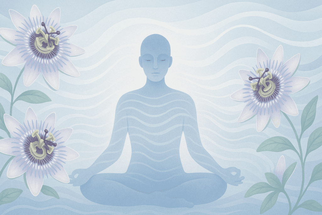 Ashwagandha roots with a stress-relief visual linking HPA axis balance to the best herb for ADHD and emotional regulation.