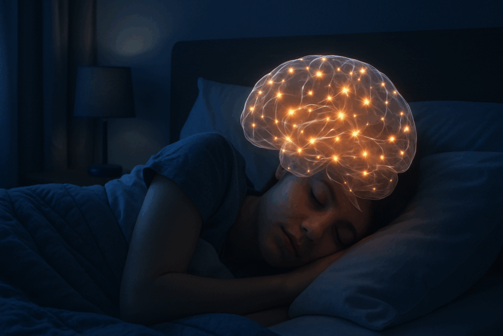 Brain-boosting foods like salmon, walnuts, and blueberries supporting the best study methods to retain information and enhance focus
