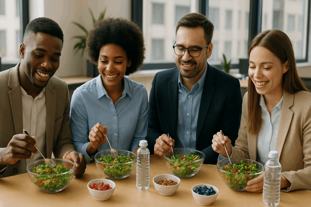 Balanced meal prep featuring brain-boosting foods as Strategic Decision Making Examples for supporting memory and focus