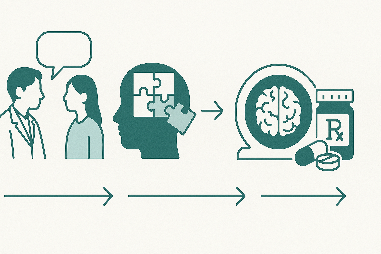 Team of specialists including a neurologist, psychiatrist, and geriatrician, helping answer what type of doctor should I see for memory problems.
