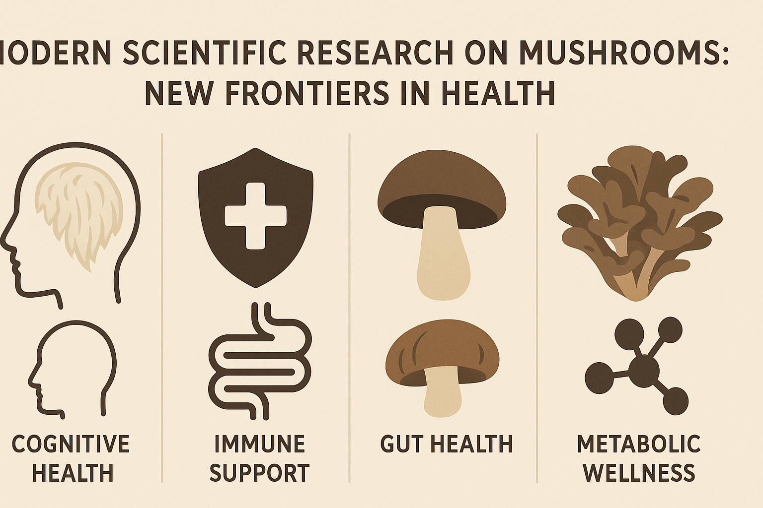 Infographic comparing extraction methods, cultivation practices, and purity standards to guide supplement selection and clarify what are mushrooms in nootropic form.