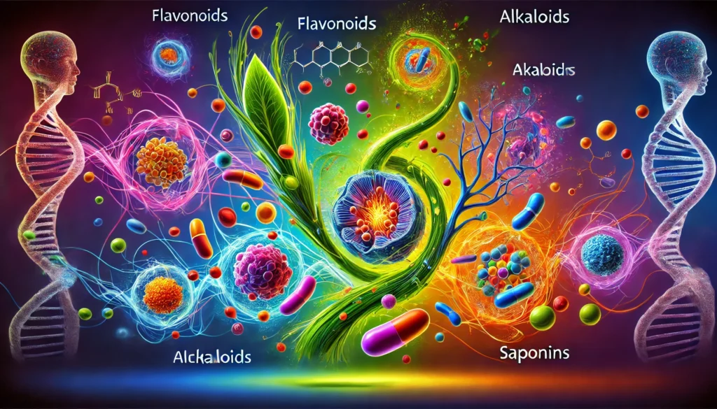 "Herbal energy supplements including capsules and tinctures displayed in a clean, organized environment, emphasizing high-quality, organic herbal products for vitality."